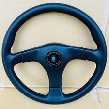 Slightly Used Nardi Steering Wheel 36.5cm Gara3 Black Leather