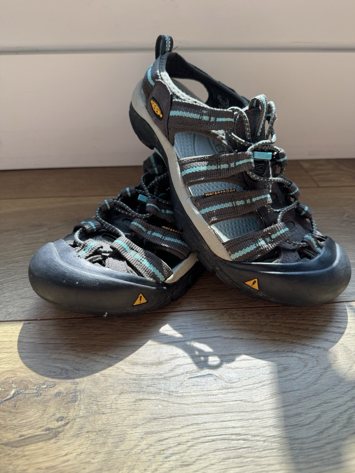 Sandali donna KEEN 1014200 grigio blu acqua Newport H2 Raven escursionismo sport taglia 8