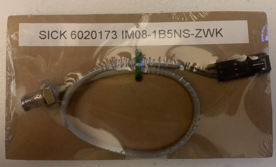 SICK 6020173 IM08-1B5NS-ZWK Proximity Sensor 8MM Threaded Body - Image 2 of 4