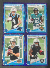 2025 Optic Football PURPLE SHOCK PRIZMS You Pick - 2 Card Minimum