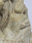 Chinese Qing Shoushan Soapstone Carving Water Buffalo & Figures - Fine Detail — photo 9