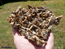 Baryt " Meisselspat " von der Grube Clara, Oberwolfach im Schwarzwald