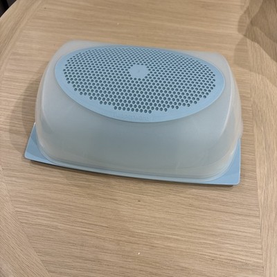 Tupperware CheeSmart Vorratsbehälter gewölbter Deckel Käsebehälter