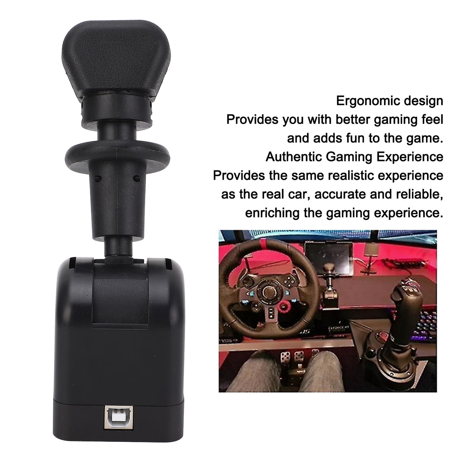Hot PC USB Handbrake Simulated Racing Handbrake Professional Brake Analog