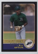 2003 Topps Chrome Black Refractor 83/199 BJ Upton #426 4f5
