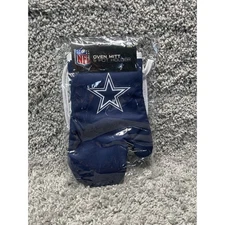 Dallas Cowboys NFL Team Oven Mitt & Pot Holder Blue White Brand New Packaging