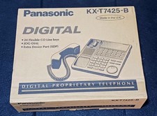 Panasonic Digital Proprietary Telephone KX-T7425-B New Open Box