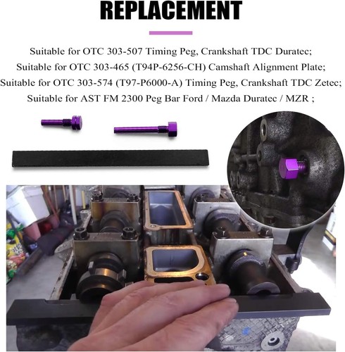 Mekar Cam Timing Alignment Tools Compatible with Ford/Mazda Zetec 2.0L 2.3L... - Picture 3 of 7