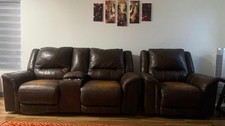 Reclining Sofa Set 3 Pic Couches for Living Room
