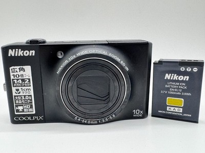 Camera Nikon Nikon S8000 Lens Nikon COOLPIX S8000 Black Compact