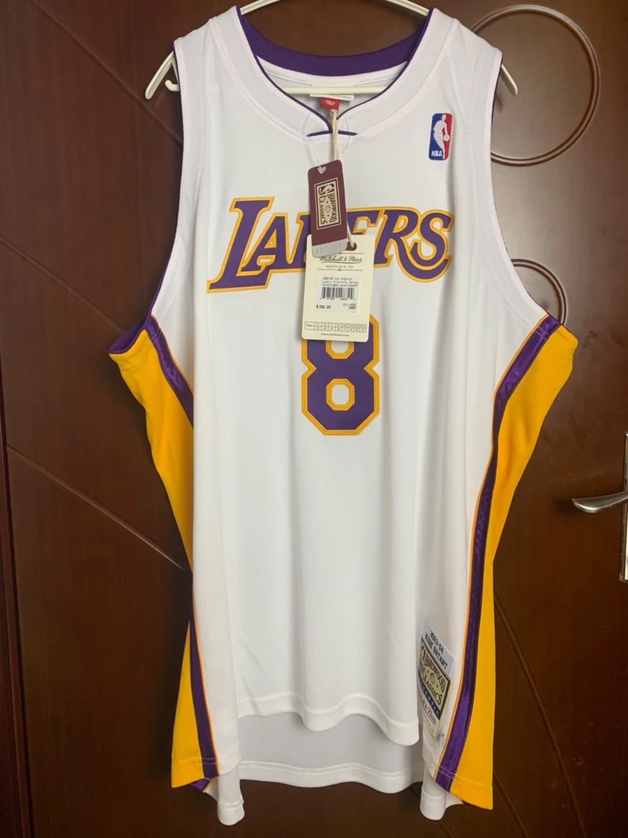 レア 刺繍 NBAユニフォーム LA Lakers Kobe Bryant Preços baixos em Los Angeles Lakers Branco Kobe Bryant Roupas e