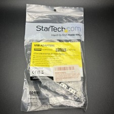 NEW StarTech 4 Port USB A Female Slot Plate Adapter USBPLATE4