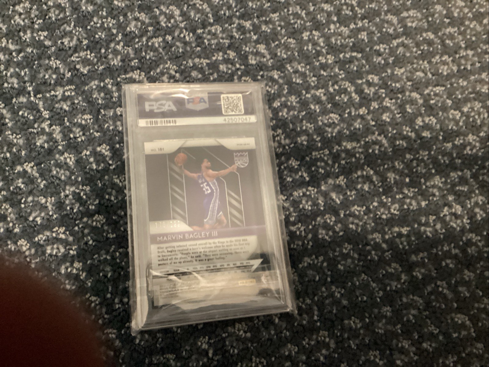 Psa10 Prizm Rc Marvin Bagley lll Red Prizm 170/299 #181 view 2