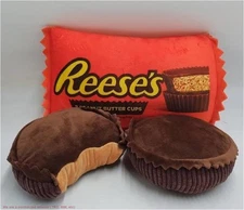 Iscream Reese's Peanut Butter Cup Plush: Food-Themed Stuffed Toy SEE DETAILS