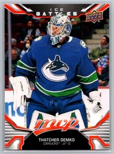 Thatcher Demko 2022-23 Upper Deck MVP - Ice Battles Vancouver Canucks 171
