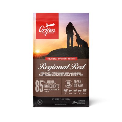 ORIJEN Grain Free & Poultry Free Regional Red High Protein Fresh Dry Dog 23.5 lb