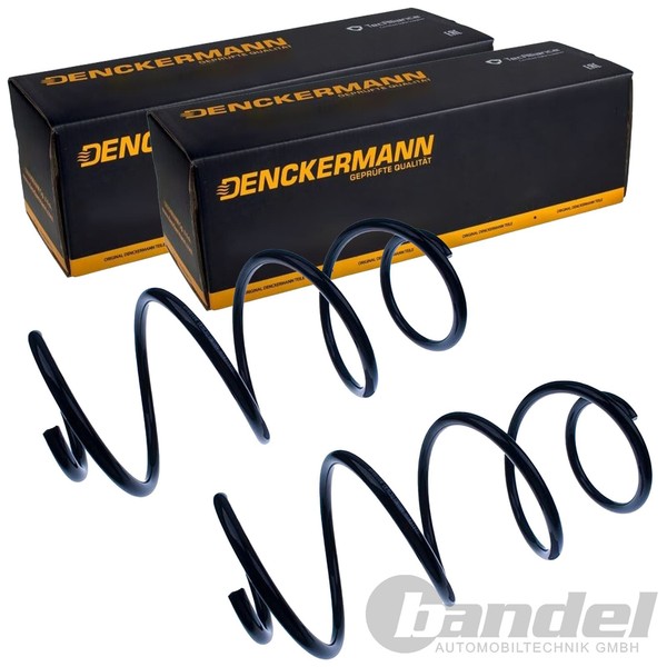 2X Denckermann Fahrwerksfedern Vorne Passend FüR Volvo S40 V40 Links+Rechts |-image