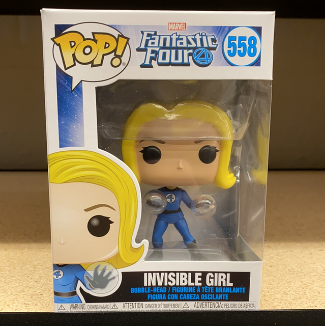 Funko Pop! Heroes: Marvel Comics - Invisible Girl Vinyl Figure for sale online | eBay