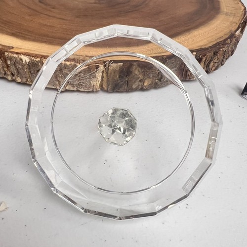 Oleg Cassini Crystal Ring Holder NIB - Picture 5 of 8