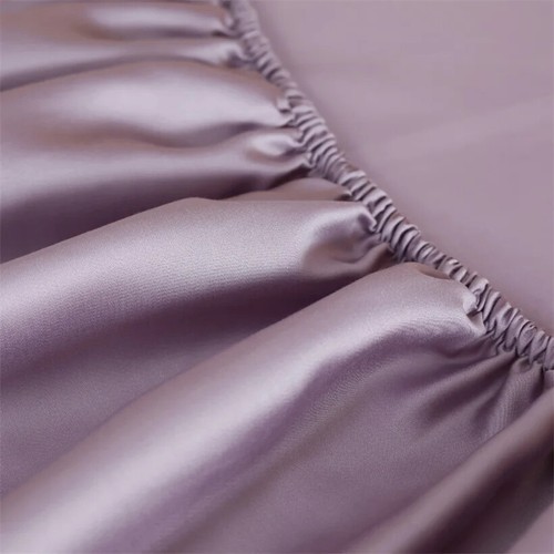 Mulberry Silk Fitted Sheet 23 Momme Luxury Smooth Mattress Cover Breathable Soft - Picture 23 of 33