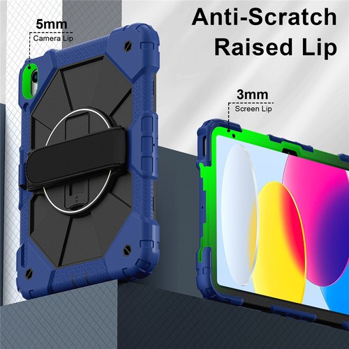 Für iPad 5/6/7/8/9/10/11. Gen A16 2025 Starkstrapaz Stoßdämpf Etui Ständer Case - Bild 121 von 122