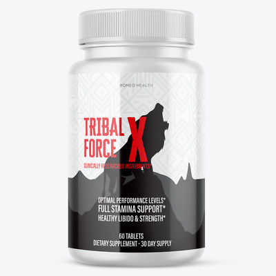Tribal Force X - Male Enhancement Dietary Supplement 60 Tablets