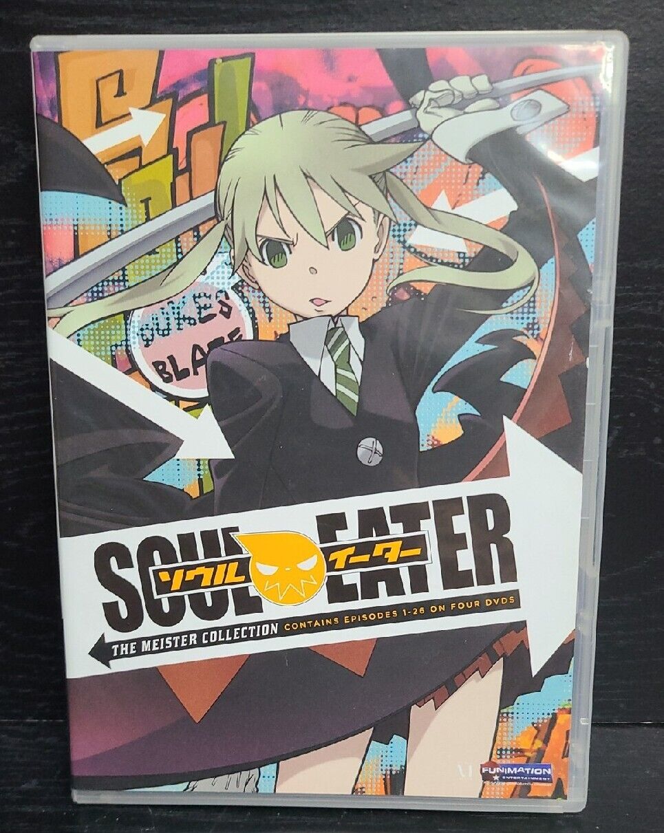 Soul Eater DVD The Meister Collection Episodes 1-26 Parts 1 & 2 Anime TV  Show LA