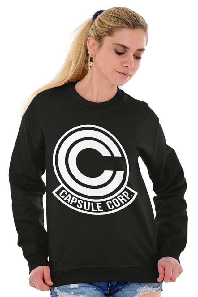 Divertida Sudadera de Cuello Redondo Divertida Broma Anime Manga Cápsula Corp Humor Mujer u Hombre Foto 3 de 4