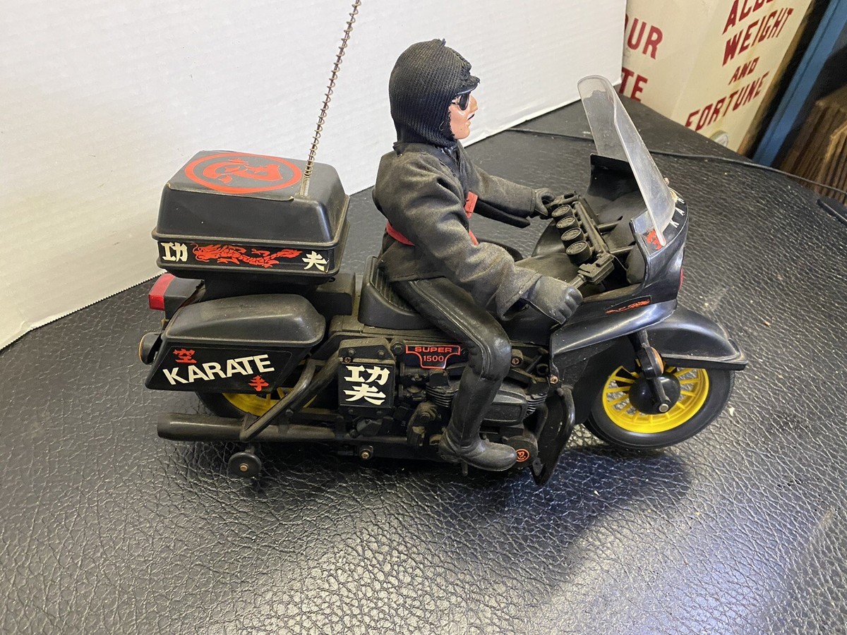 RARE VINTAGE 1984 SUPER NINJA RIDER KARATE BIKE MOTORCYCLE