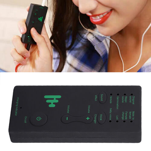 Portable Live Broadcast Sound Card Mini Voice Changer For Mobile Phone PC