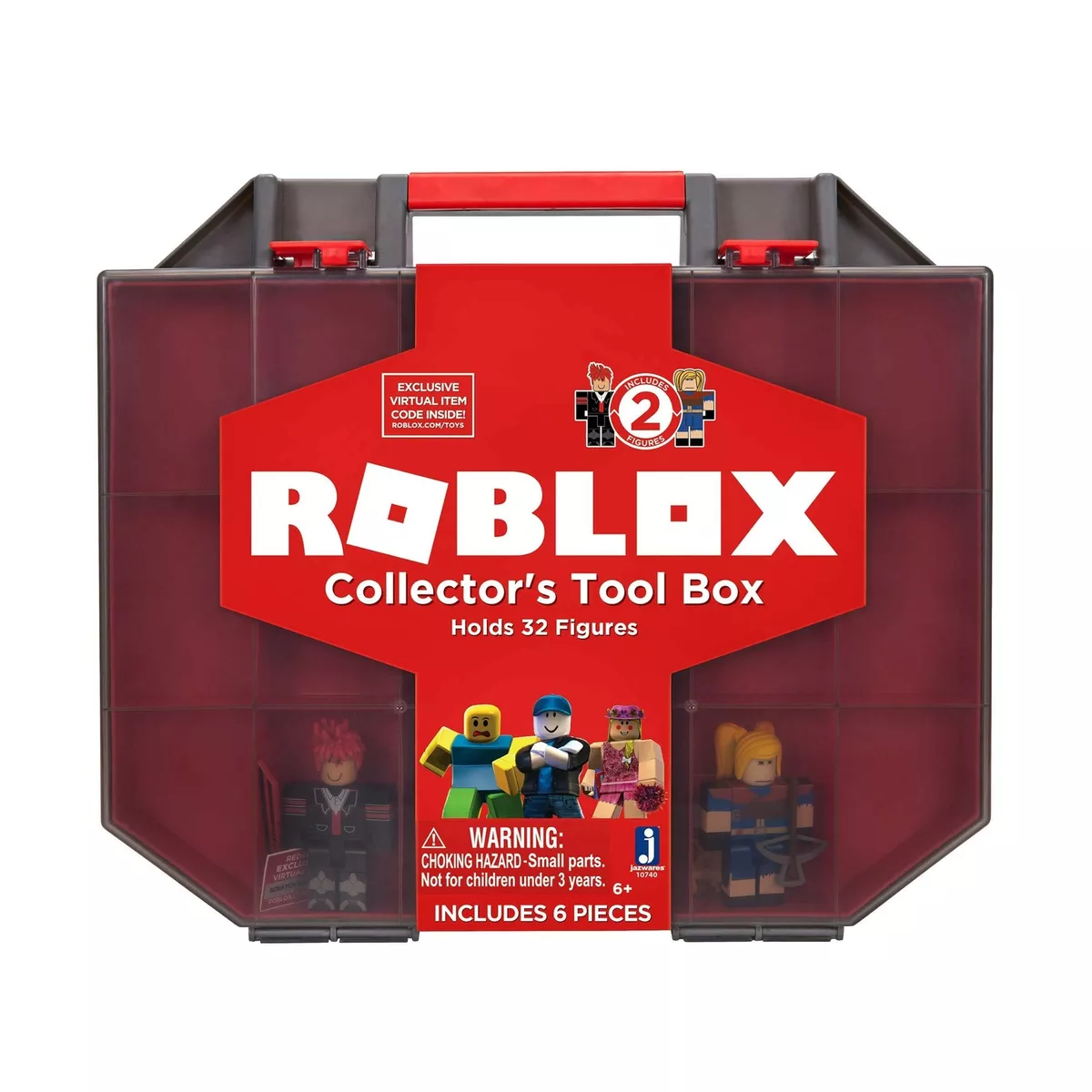 Roblox Action Collection - Collector's Tool Box and Carry Case that Holds  32 Figures [Includes Exclusive Virtual Item] -  Exclusive