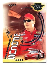 HALL OF FAMER DALE EARNHARDT JR 2005 Wheels High Gear IN FOCUS Racing Card #75