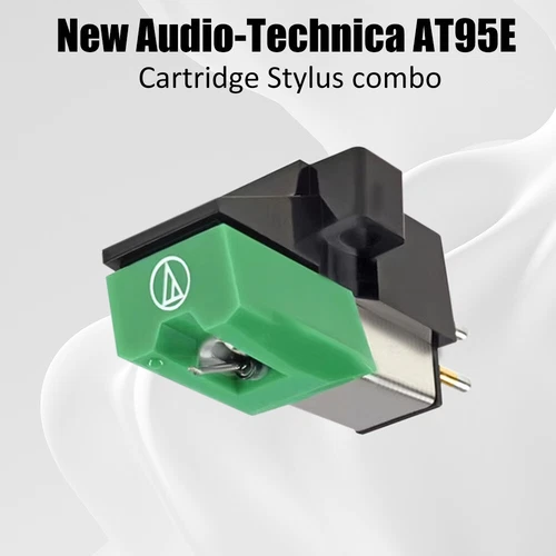 Geniune Audio Technica AT95E Stilo cartuccia magnete mobile, originale - Foto 3 di 24