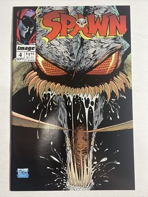 SPAWN #4 IMAGE COMICS 1992 HIGH GRADE 1ST VIOLATOR NM/MT
