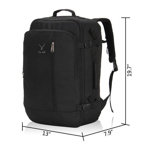 Hynes Eagle 38L Cabin Approved Carry on Bag Backpack Travel Weekender Luggage - Picture 17 of 75