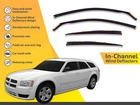 Wind Deflectors In Channel For Dodge Magnum 2005-2008 5 Door Visors Rain Guard
