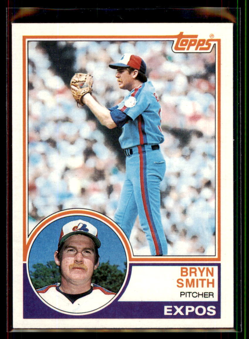 1983 Topps Bryn Smith #447 Montreal Expos