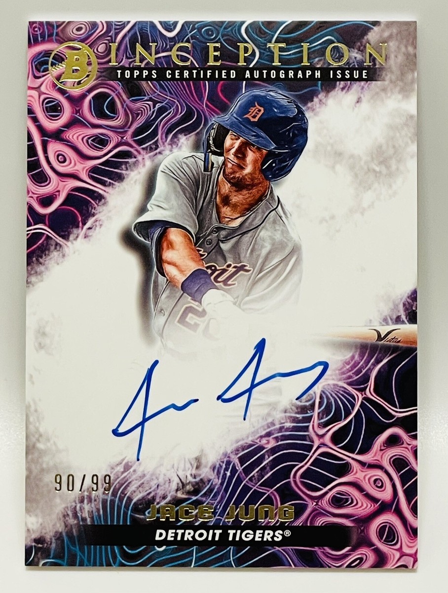 Jace Jung *90/99* Auto 2023 Bowman Inception #PPA-JJ Detroit