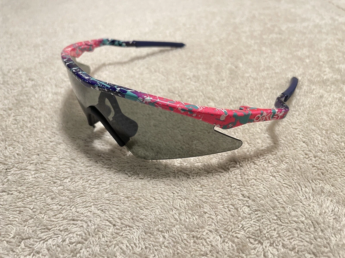 Oakley M Frame Gen 1 Mumbo ROSA SPLATTER - Grey Sweep - NEAR MINT