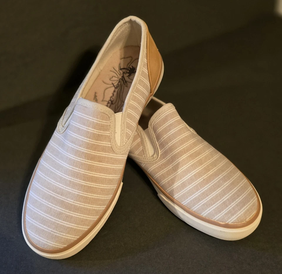 Zapatos Tenis Margaritaville Talla 7 Sin Cordones Playa Barco Verano Informales Rayas Foto 4 de 4