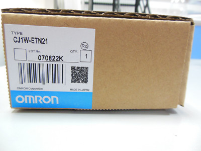 1PC OMRON PLC CJ1W-ETN21 Ethernet Unit CJ1WETN21 New In Box