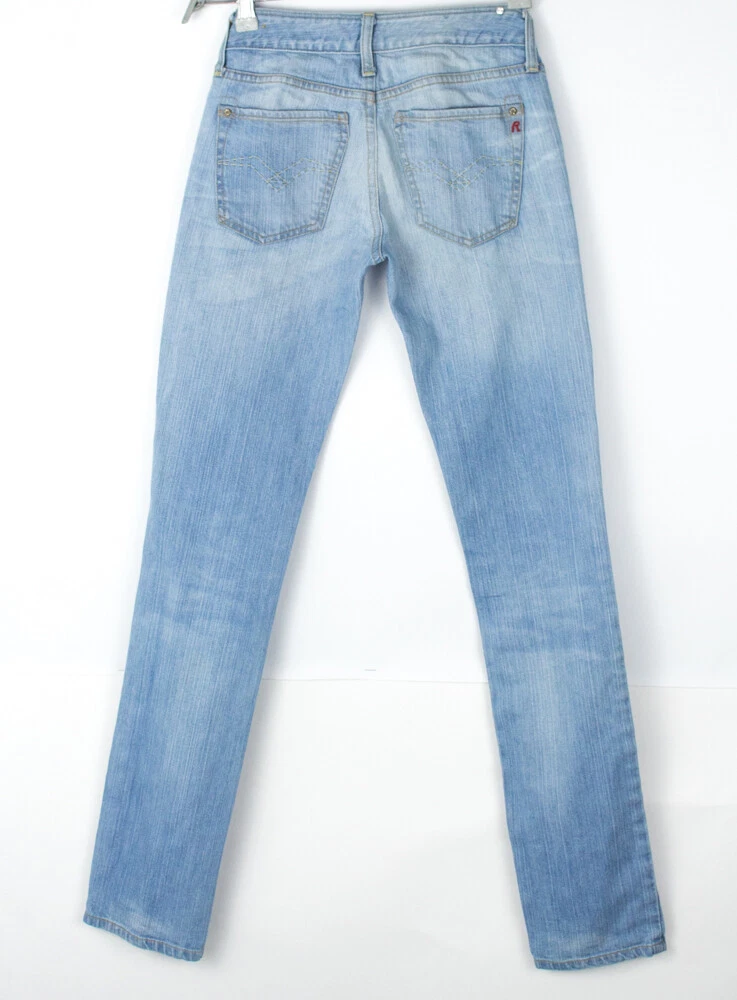 Replay Femme 591 032 Extensible Slim Skinny Jean Taille W24 L32 eBay