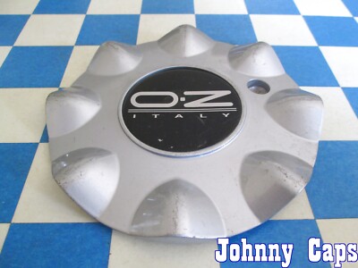 Qty X1 OZ Italy Custom Metalic Silver Wheel Center Cap Hub. Part  