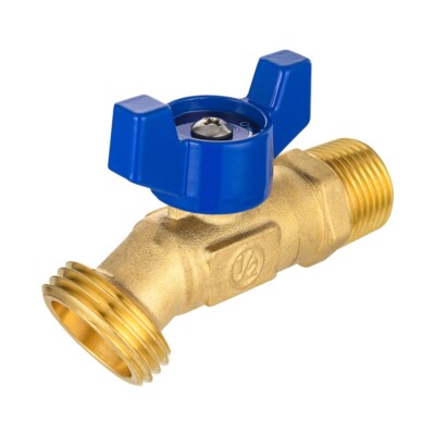 EFIELD 1/4 Turn Spigot ,Outdoor Brass Valve 1/2'' Male NPT Inlet x3/4'' MHT