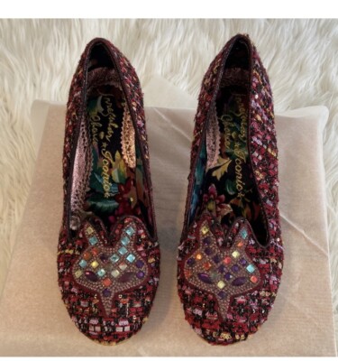 IRREGULAR CHOICE ICONIC very rare women shoes excellent condition so beautiful