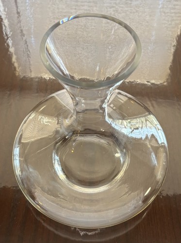 Jarra grande moderna jarra de vino de vidrio transparente Ultra Magnum 9,5" de alto 70 oz. - Imagen 2 de 9