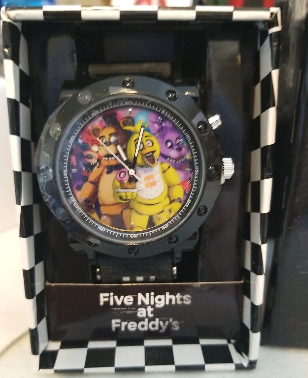 It's time to clock in. Watch the official Five Nights At Freddy's teas