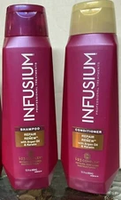 INFUSIUM i-23 Repair & Renew Shampoo + Conditioner w/ Keratin Aragan 13.5 oz ea