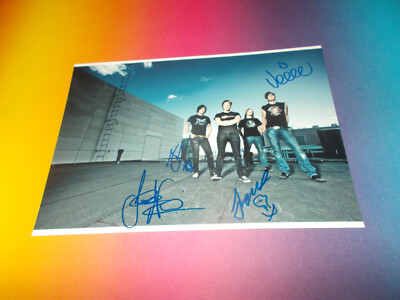 Deep Insight Alternative Rock signed signiert autograph Autogramm Foto in person