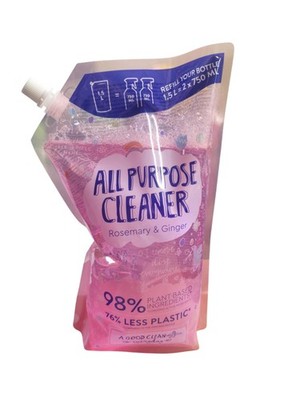6,66 Euro Pro 1 Liter  All Purpose Cleaner Rosemary  Ginger 1,5L Nachfüllbeutel
